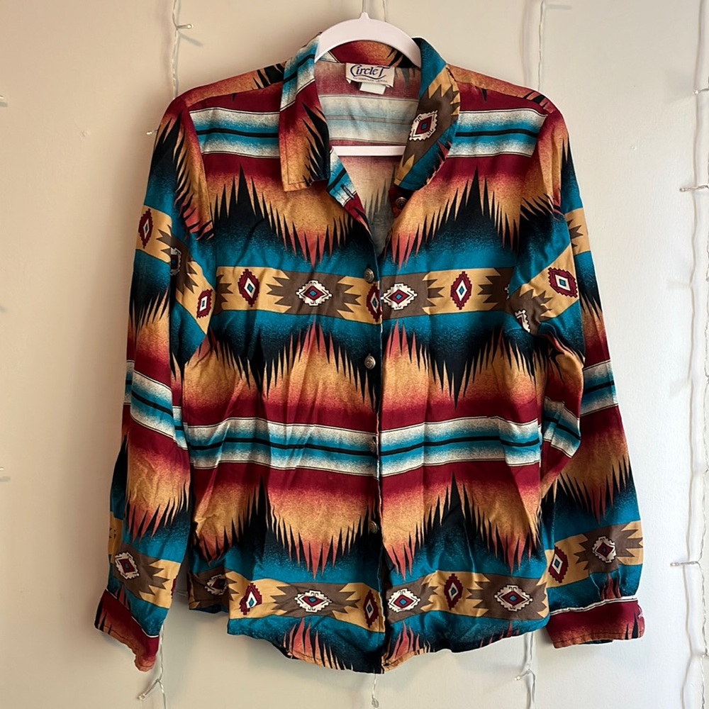 Western Aztec Blouse